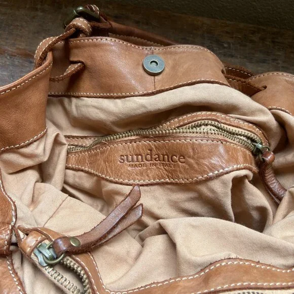 Sundance Embellished Italian Leather handbag - Picture 3 of 4